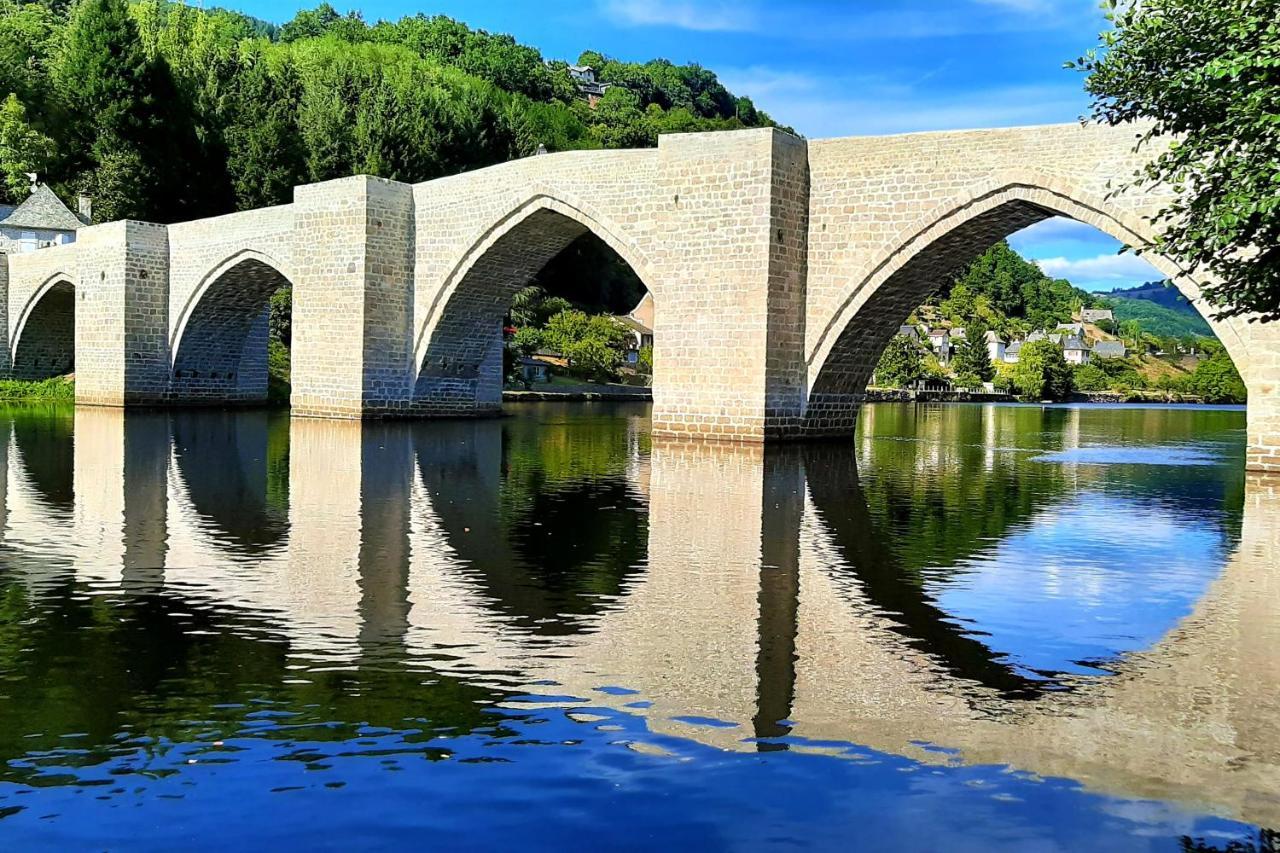 Suite avec vue panoramique sur la Truyère Entraygues-sur-Truyère Extérieur photo